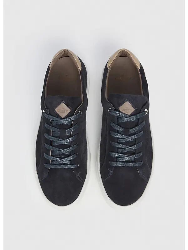 Hackett Men's Hackney Destine Trainers - Navy Image 2