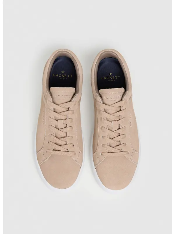 Hackett Men's Beck Vibes Trainers - Malt Beige Image 2