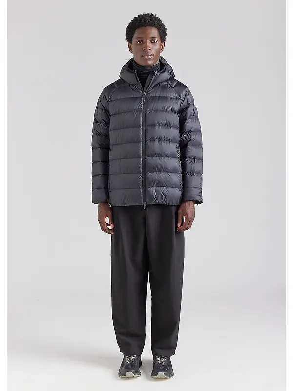 Pyrenex Men's Arial Hooded Down Jacket - Black Image 3
