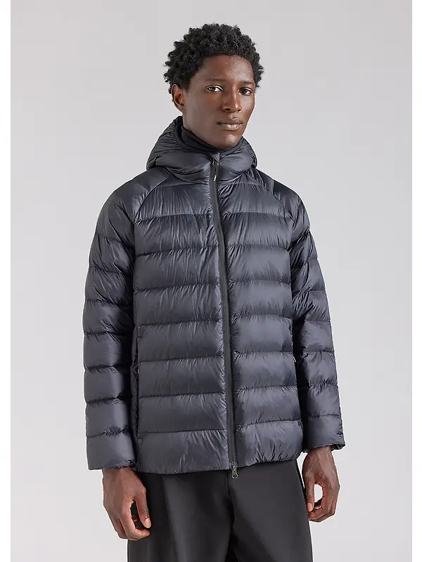 Pyrenex Men's Arial Hooded Down Jacket - Black Image 2