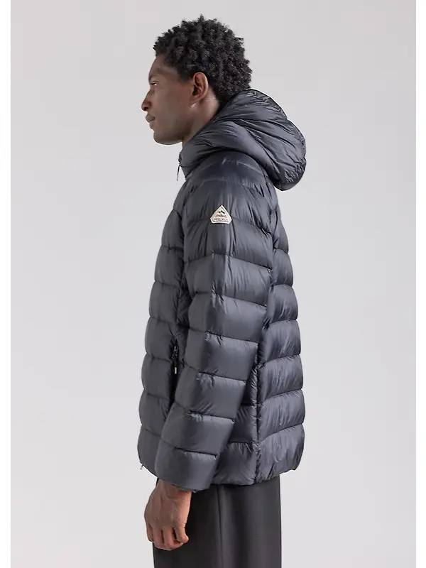 Pyrenex Men's Arial Hooded Down Jacket - Black Image 4