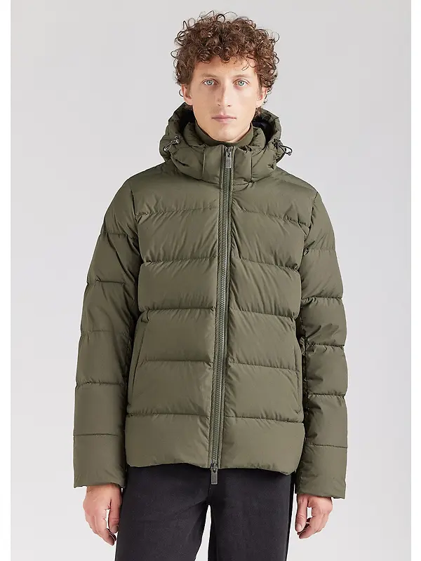 Pyrenex Men's Spoutnic Down Jacket - Deep Khaki Image 3