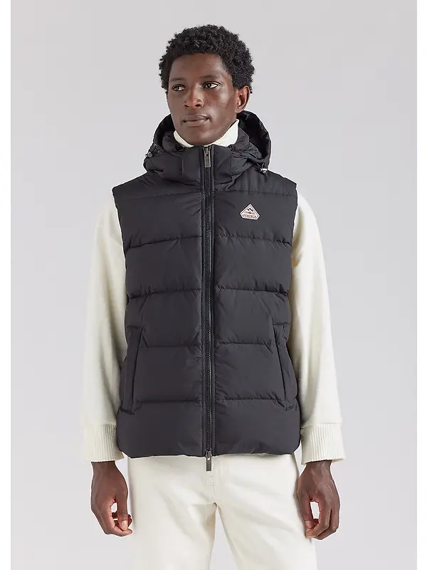 Pyrenex Unisex Spoutnic Mini Ripstop Down Vest - Black Image 2