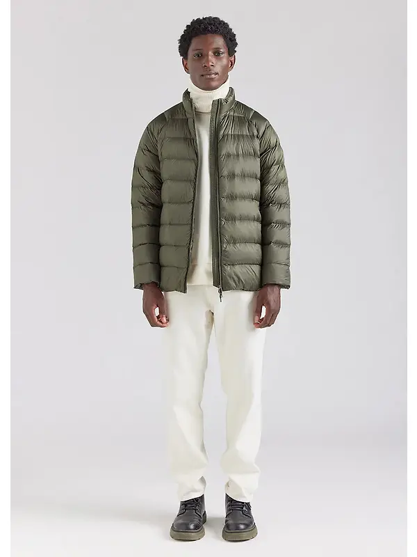Pyrenex Men's Arial 2 Ultra Light Down Jacket - Deep Khaki Image 2