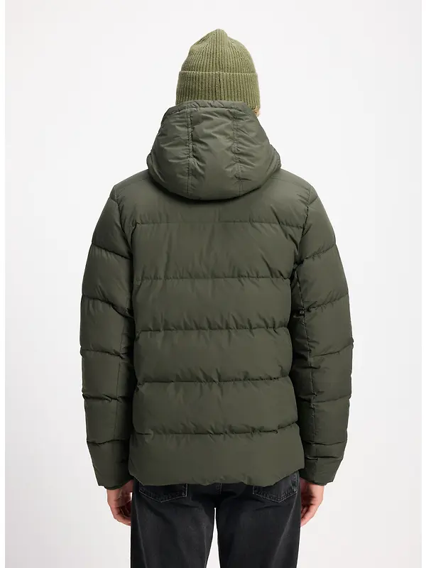 Pyrenex Men's Spoutnic Down Jacket with Removable Hood - Deep Khaki Image 5