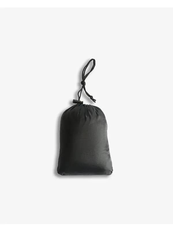 Hunter Unisex Packable Poncho - Black Image 11