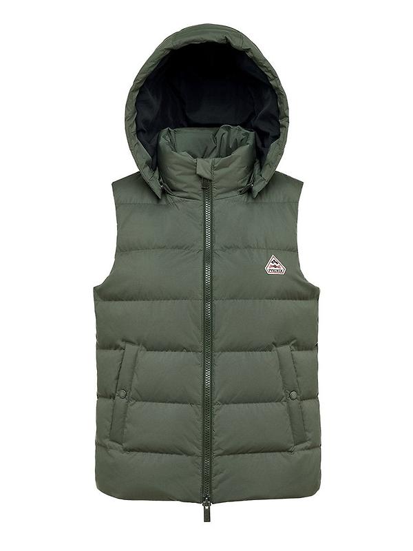 Pyrenex Unisex Spoutnic Mini Ripstop Down Vest - Deep Khaki