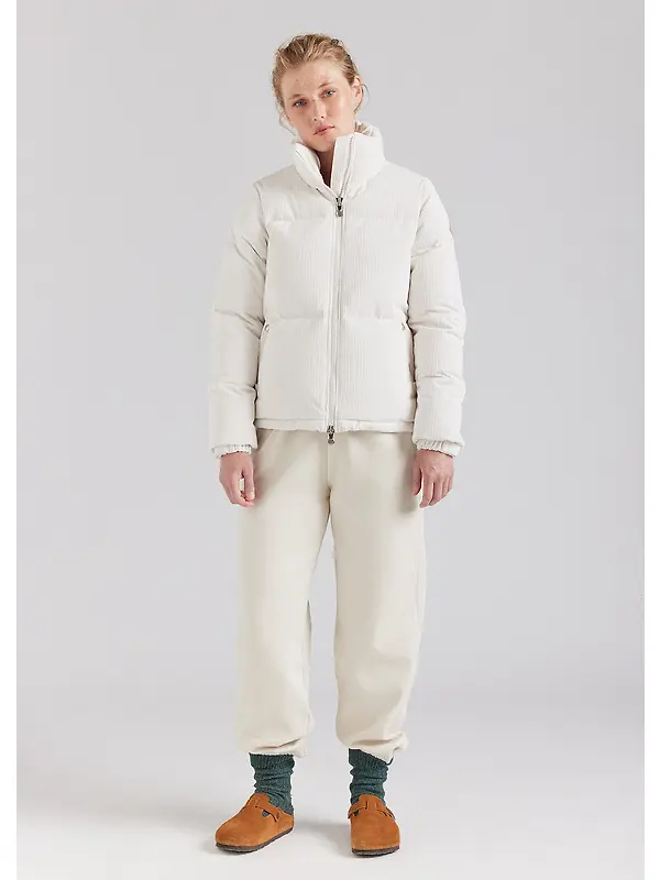 Pyrenex Women's Goldin Short Down Jacket - Chalk White Image 3