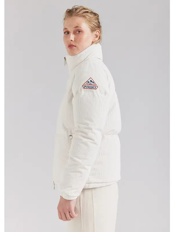 Pyrenex Women's Goldin Short Down Jacket - Chalk White Image 4