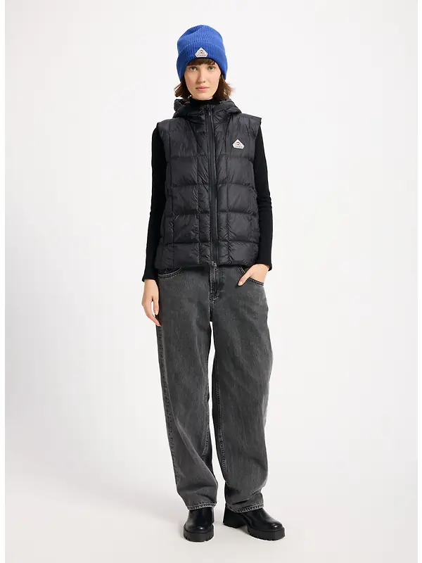 Pyrenex Women's Bassia Lightweight Sleeveless Down Jacket - Black Image 3
