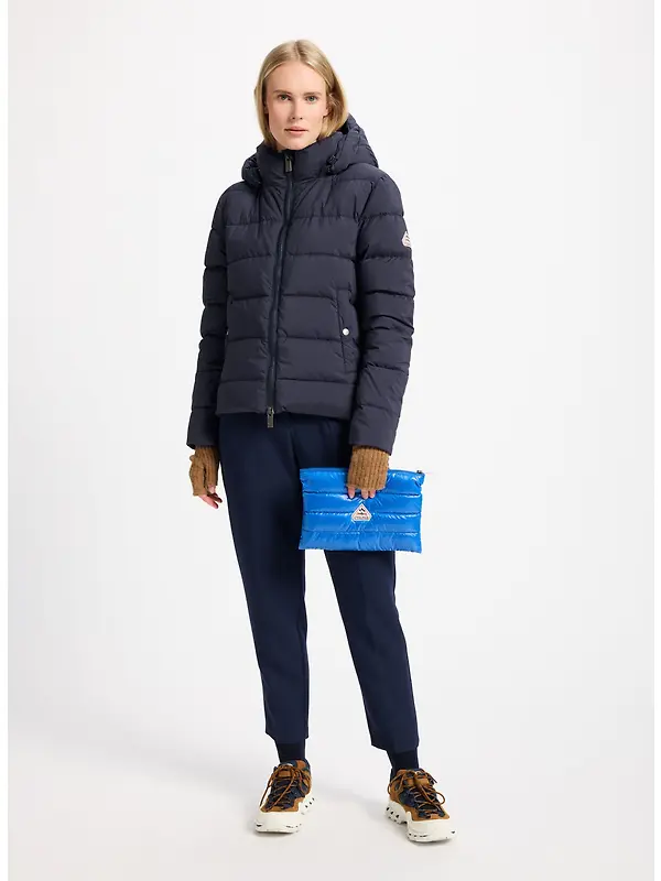 Pyrenex Women's Spoutnic Down Jacket with Removable Hood - Deep Ink Image 5