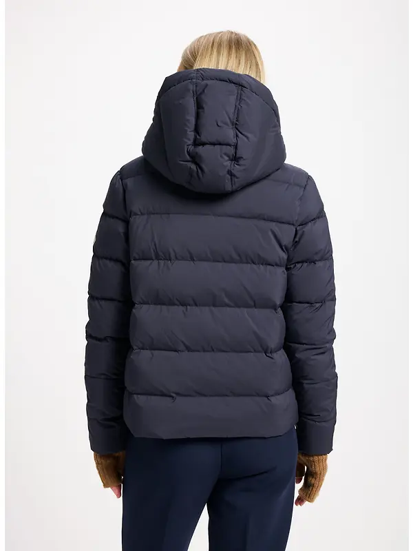 Pyrenex Women's Spoutnic Down Jacket with Removable Hood - Deep Ink Image 4