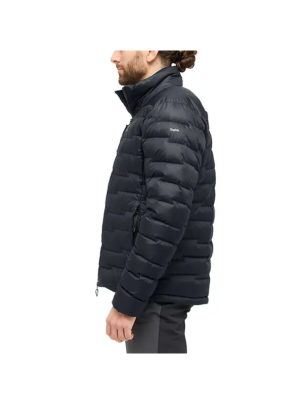 Haglöfs Men's ROC Flash Down Jacket - True Black Image 4