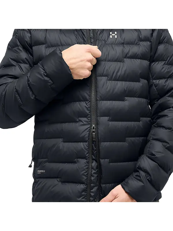 Haglöfs Men's ROC Flash Down Jacket - True Black Image 7