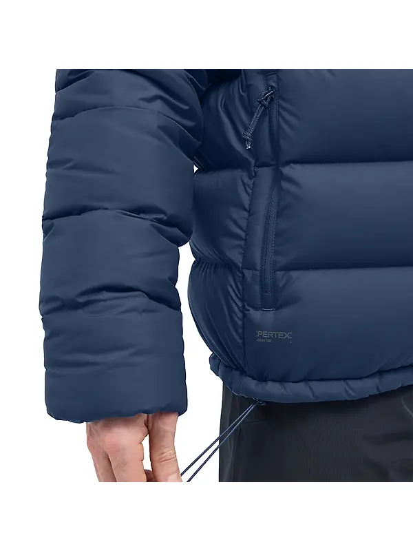 Haglöfs Men's Rosson Down Hooded Jacket - Tarn Blue Image 6