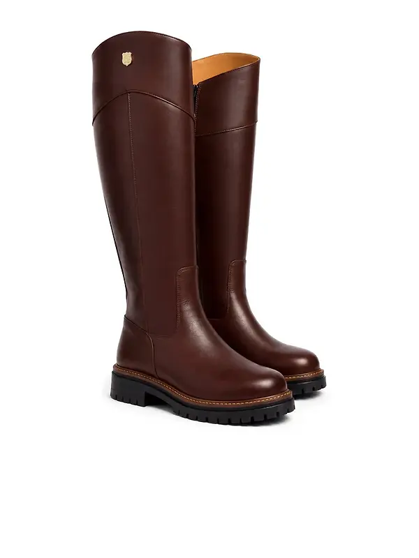 Holland Cooper Women's Hampton Boots - Nutmeg Image 4