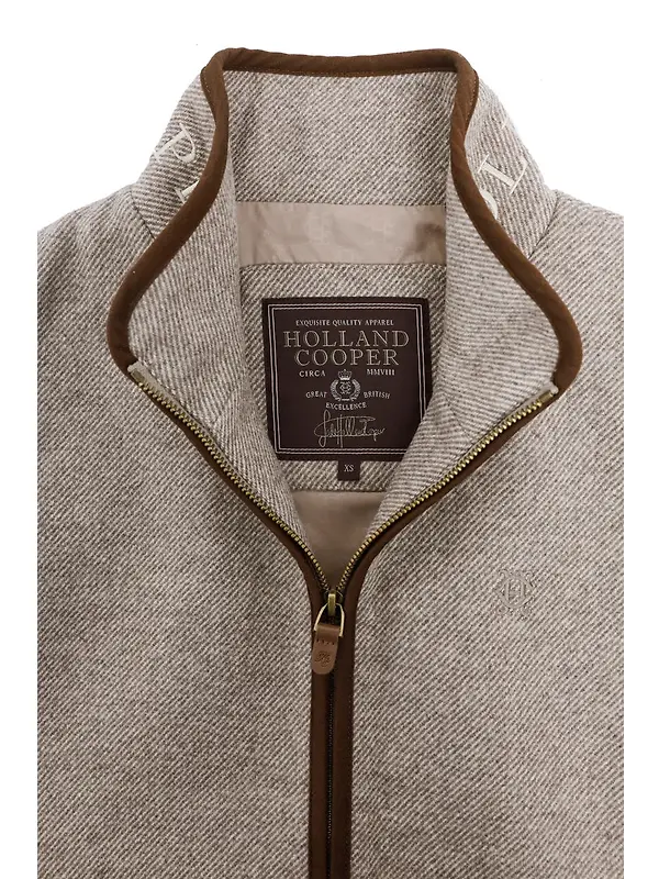 Holland Cooper Women's Hillford Country Gilet - Sahara Twill Image 6