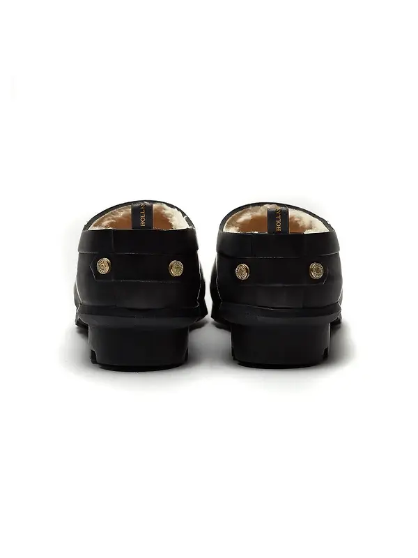 Holland Cooper Gardening Loafers - Matte Black Image 9