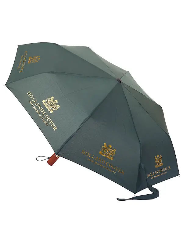 Holland Cooper Mini HC Umbrella - Green Image 1