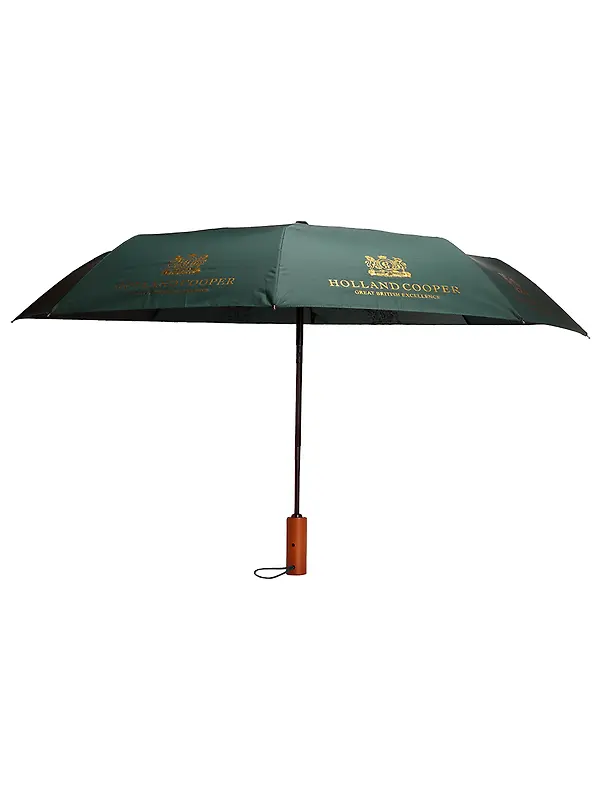 Holland Cooper Mini HC Umbrella - Green Image 3