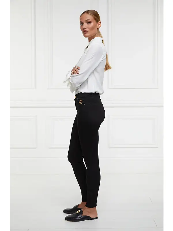 Holland Cooper Women's Contour Skinny Jeans - Black Image 4