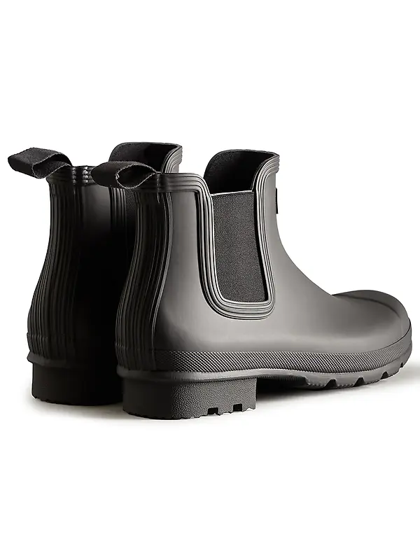 Hunter Men's Original Chelsea Boots - Black Image 3