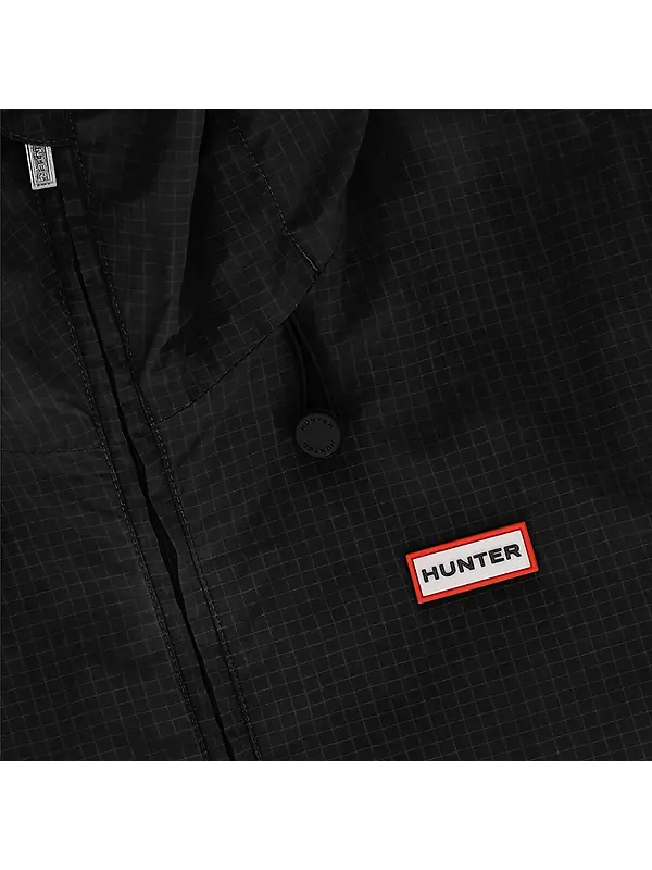 Hunter Men's Trevor Windbreaker - Jet Black Image 3