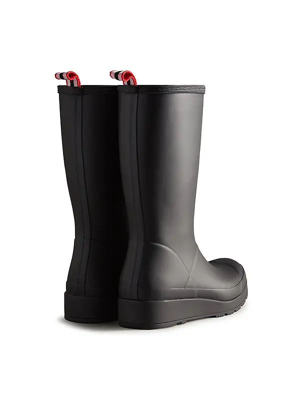 Hunter Women's Play Tall Wellington Boots - Black Image 3