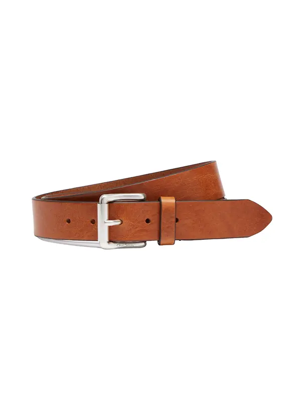 Oliver Sweeney Garda Calf Leather Belt - Cognac Image 1