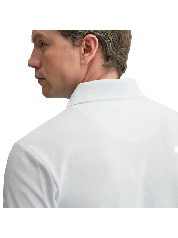 Oliver Sweeney Men's Tralee Cotton Polo T-Shirt - White Image 5