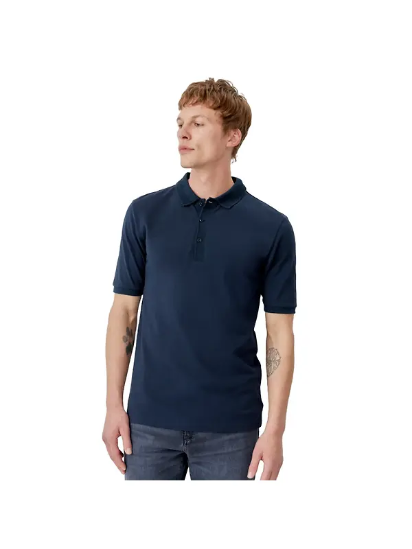 Oliver Sweeney Men's Tralee Cotton Polo T-Shirt - Navy Image 2