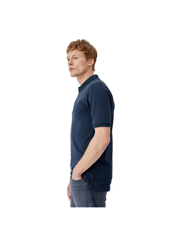 Oliver Sweeney Men's Tralee Cotton Polo T-Shirt - Navy Image 3