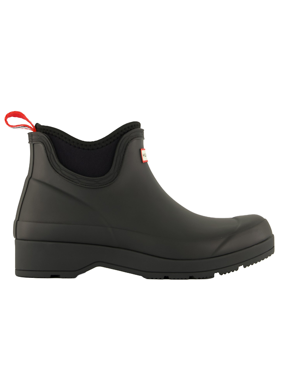 Hunter Men's Play Neoprene Chelsea Boots - Black | British Attire