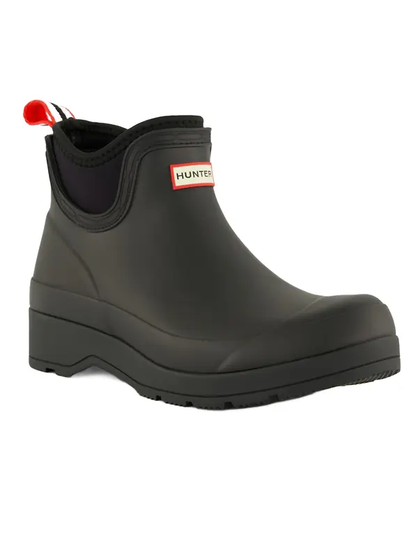 Hunter Women's Play Chelsea Neoprene Boots - Black Image 9