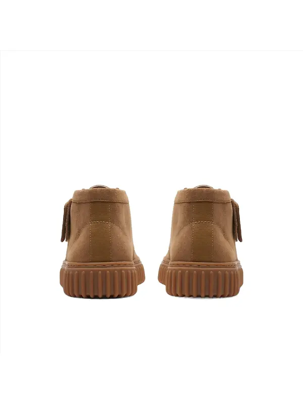 Clarks Men's Torhill Hi Boots - Dark Sand Suede Image 4