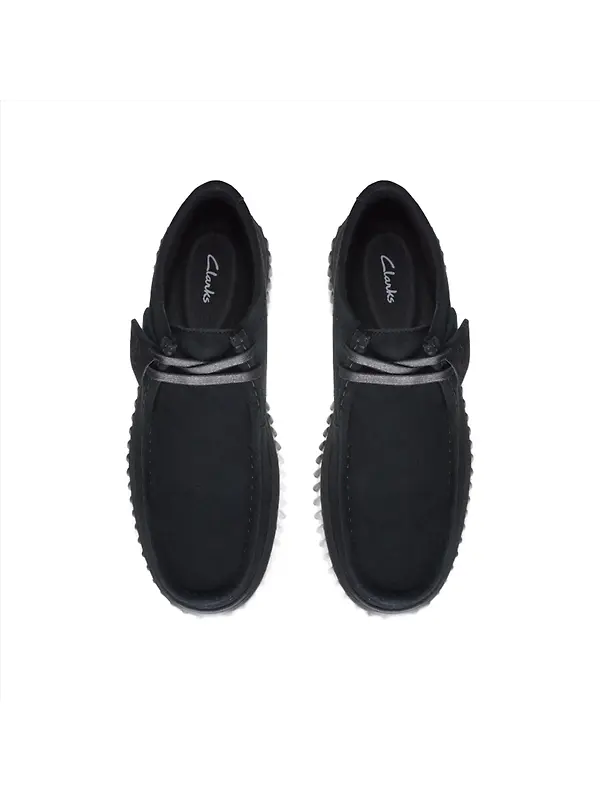 Clarks Men's Torhill Hi Boots - Black Suede Image 5