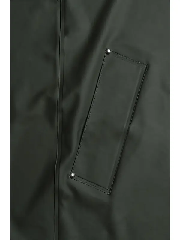 Stutterheim Stockholm Lightweight Raincoat - Green Image 5