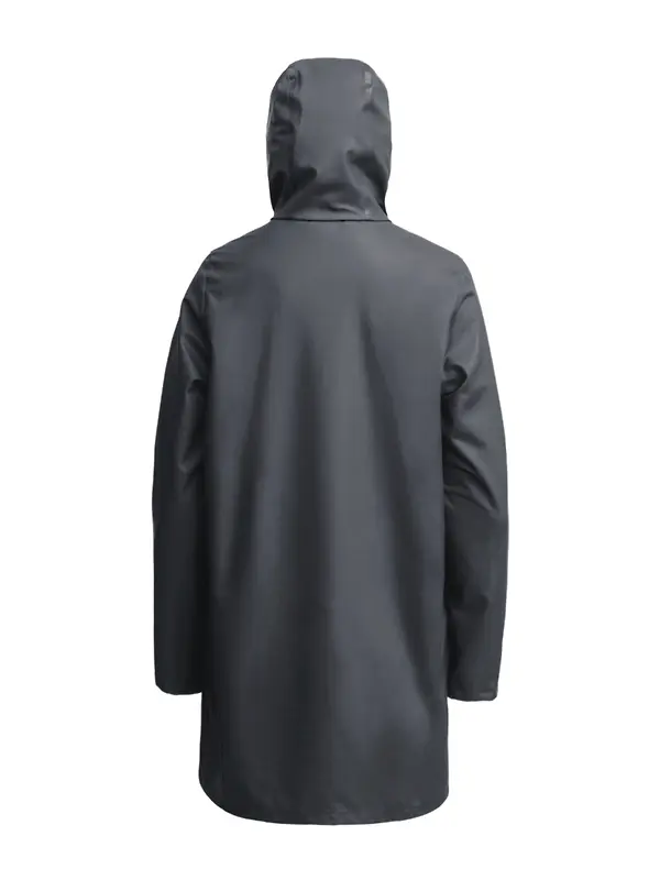 Stutterheim Stockholm Lightweight Raincoat - Charcoal Image 2