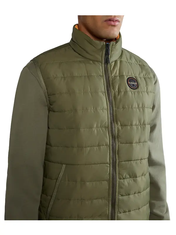 Napapijri Men's Acalmar Vest - Green Lichen Image 6