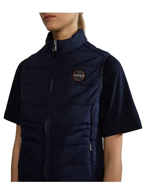 Napapijri Women's Acalmar Vest - Blue Marine Image 6