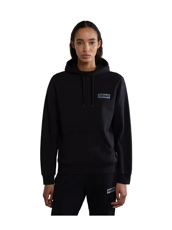 Napapijri Women's Iaato Summer Hoodie - Black Image 4