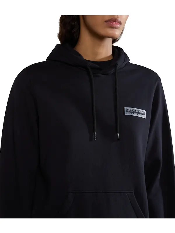 Napapijri Women's Iaato Summer Hoodie - Black Image 7