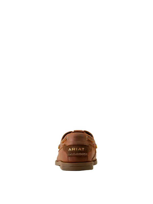 Ariat Men's Antigua Boat Shoes - Bridle Brown Image 5