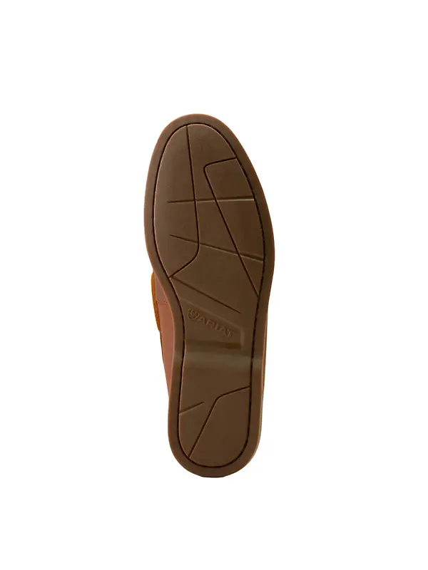 Ariat Men's Antigua Boat Shoes - Bridle Brown Image 7