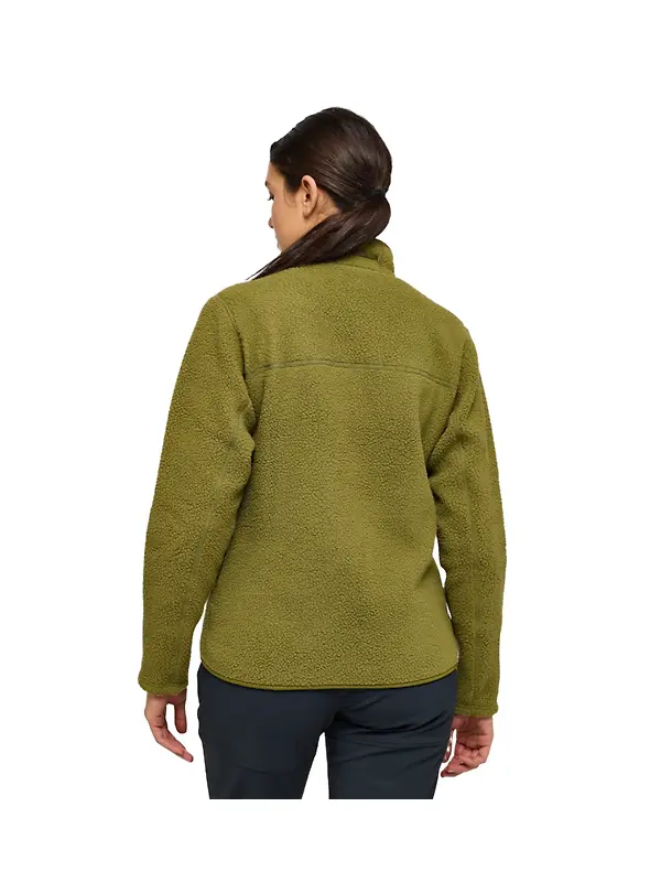Haglöfs Women's Mossa Pile Jacket - Olive Green Image 5