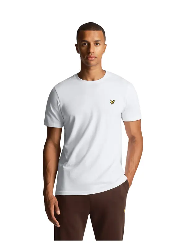 Product image of Lyle & Scott Men's Essential Plain T-Shirt - White