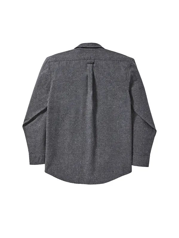 Filson Alaskan Guide Shirt - Dark Heather Grey Image 3