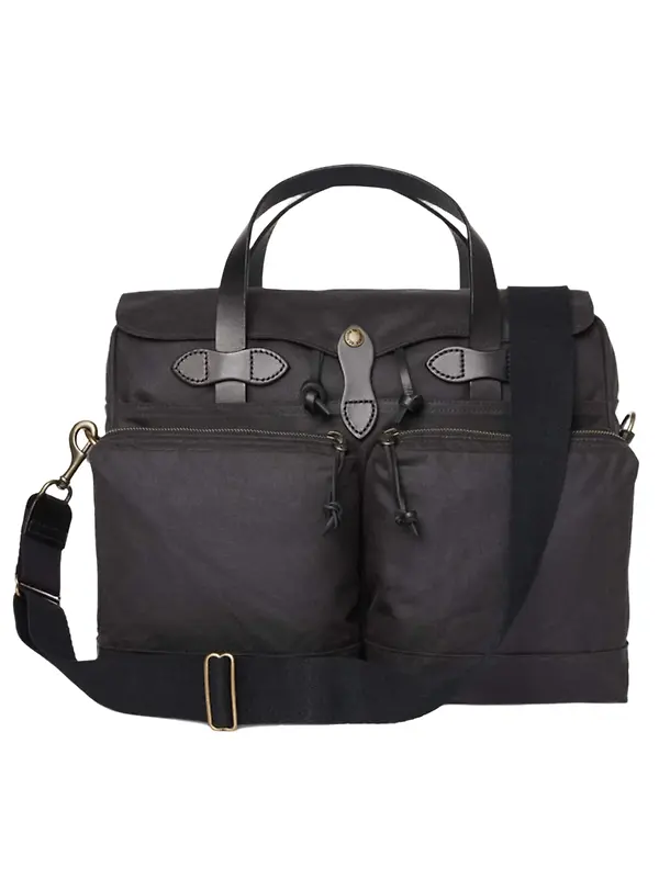 Product image of Filson 24 Hour Tin Cloth Briefcase - Cinder