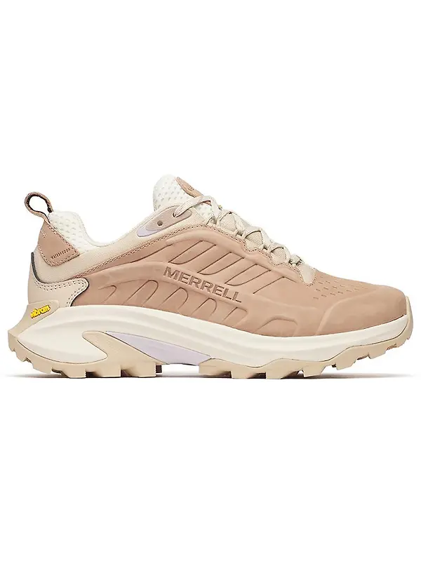 Merrell Women's Moab Speed 2 Leather Waterproof Trainers - Hazel Image 1