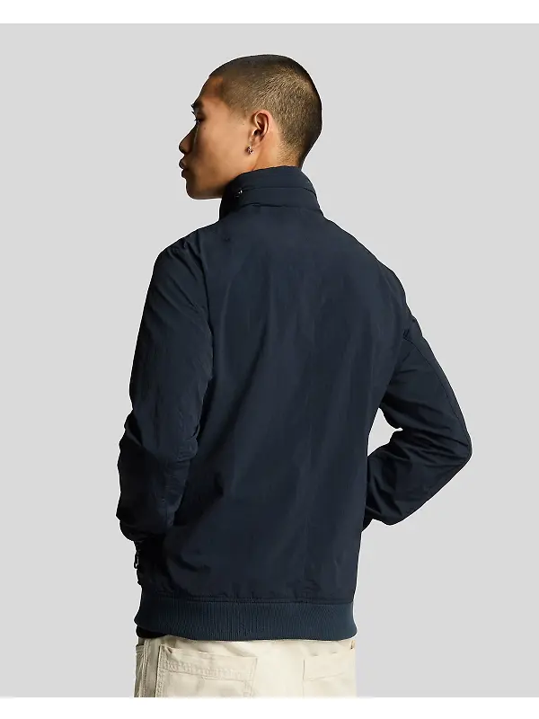Lyle & Scott Men's Crinkle Nylon Pocket Jacket - Dark Navy Image 4